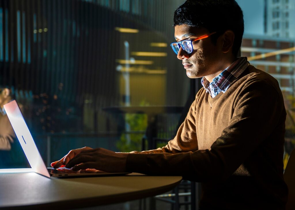 Northeastern doctoral student working with supercomputer technology that runs 40% faster