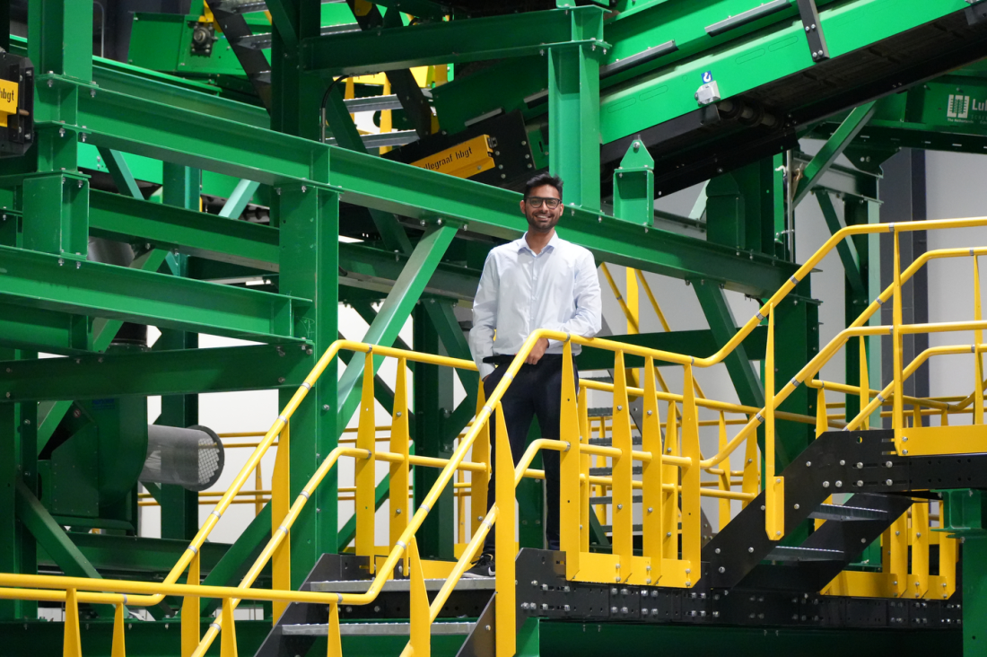 Ajith Srikanth, Northeastern student who developed AI solutions for manufacturing during co-op
